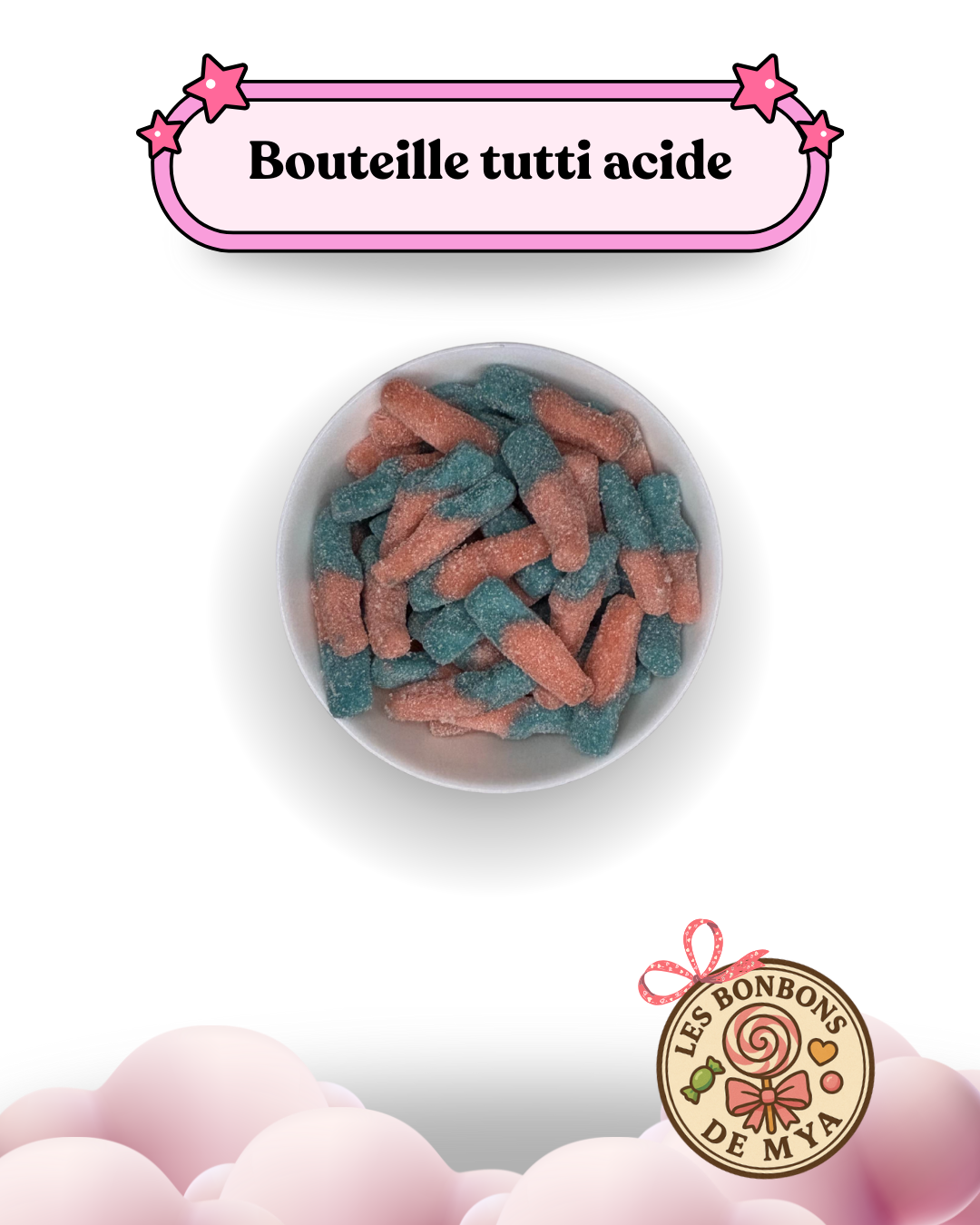 Bouteilles Tutti acide