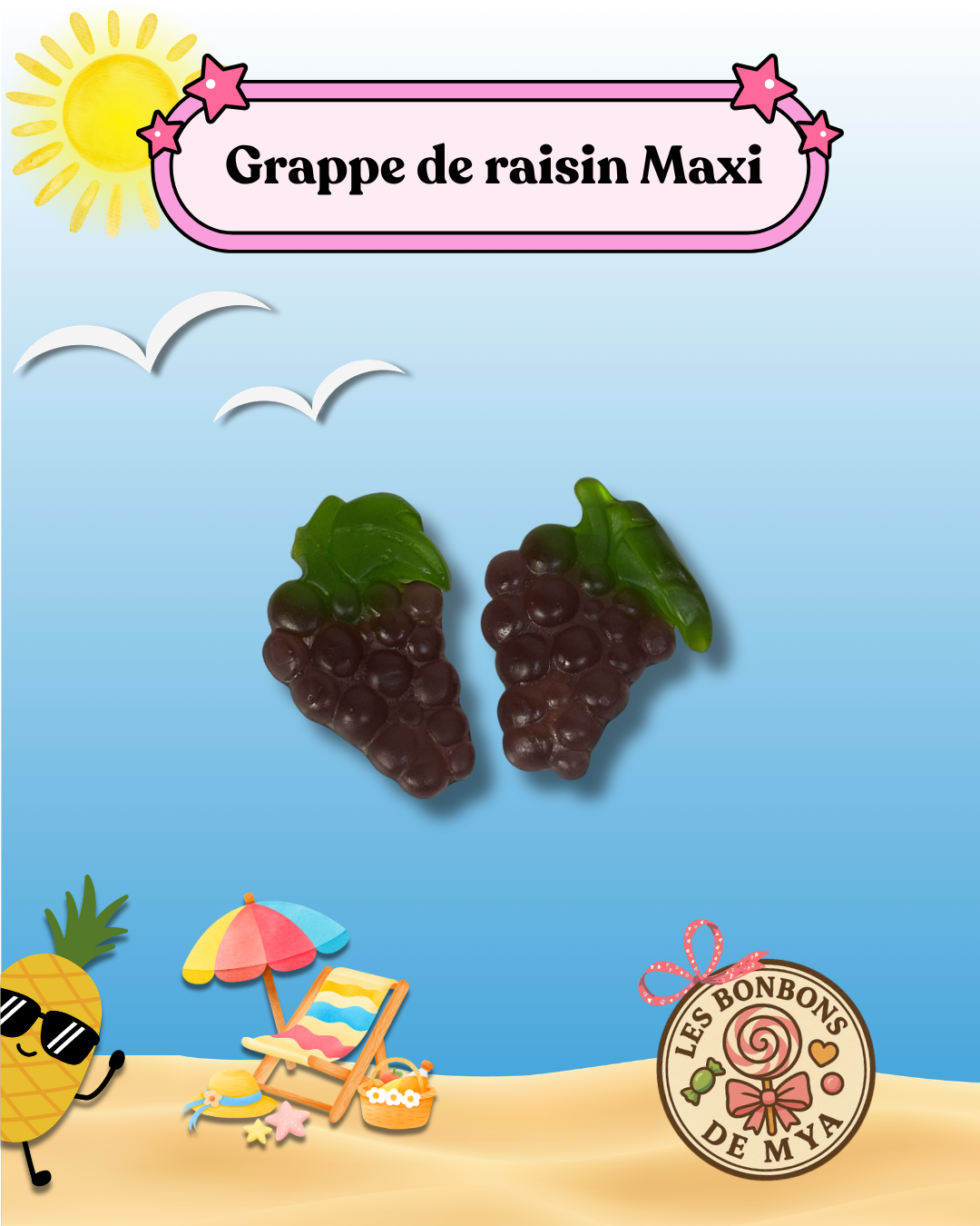 GRAPPE DE RAISIN MAXI