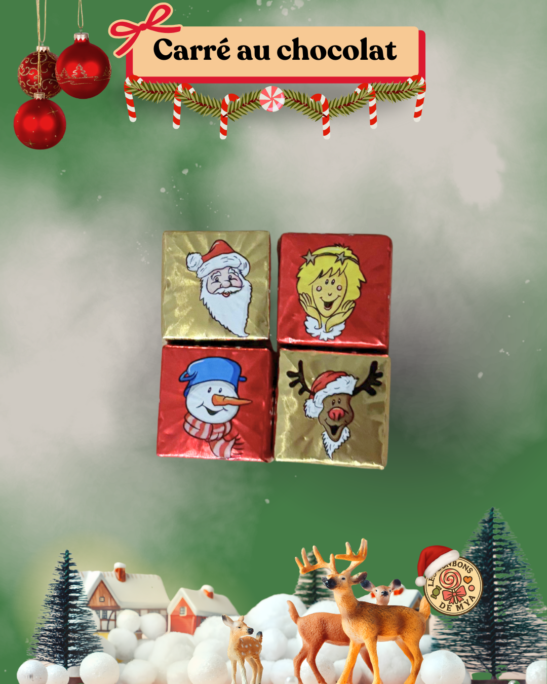 Carré au chocolat au lait