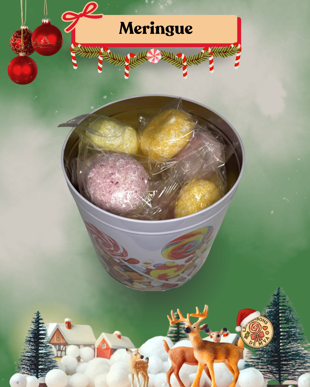 Meringues goût coco