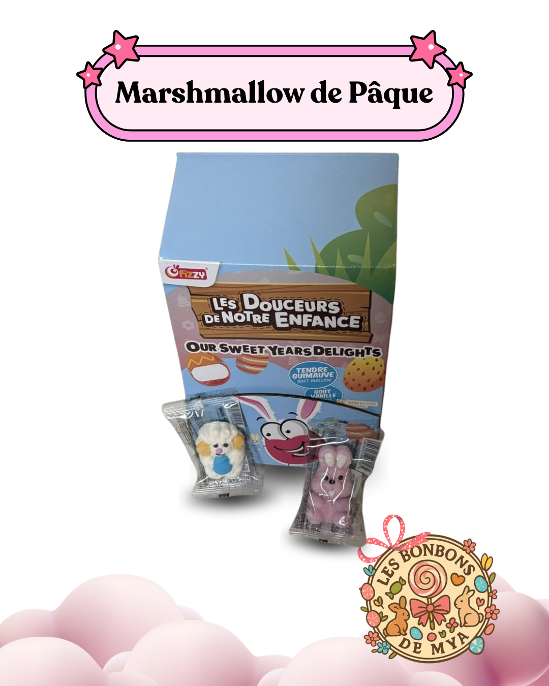 Figurine en Marshmallow de Pâque