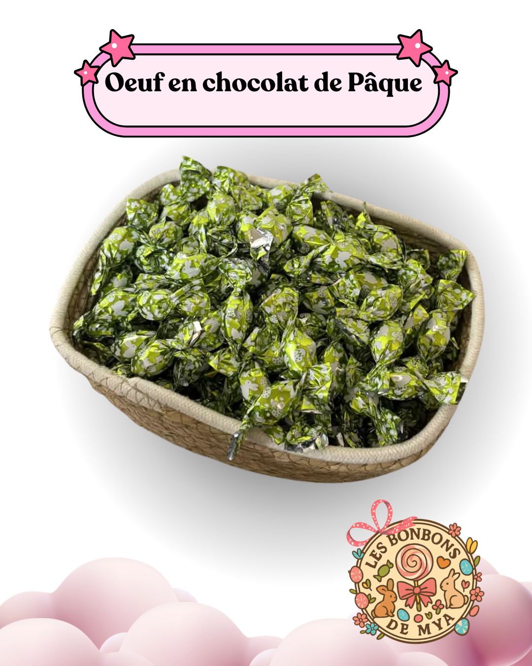 Oeuf en chocolat de Pâque