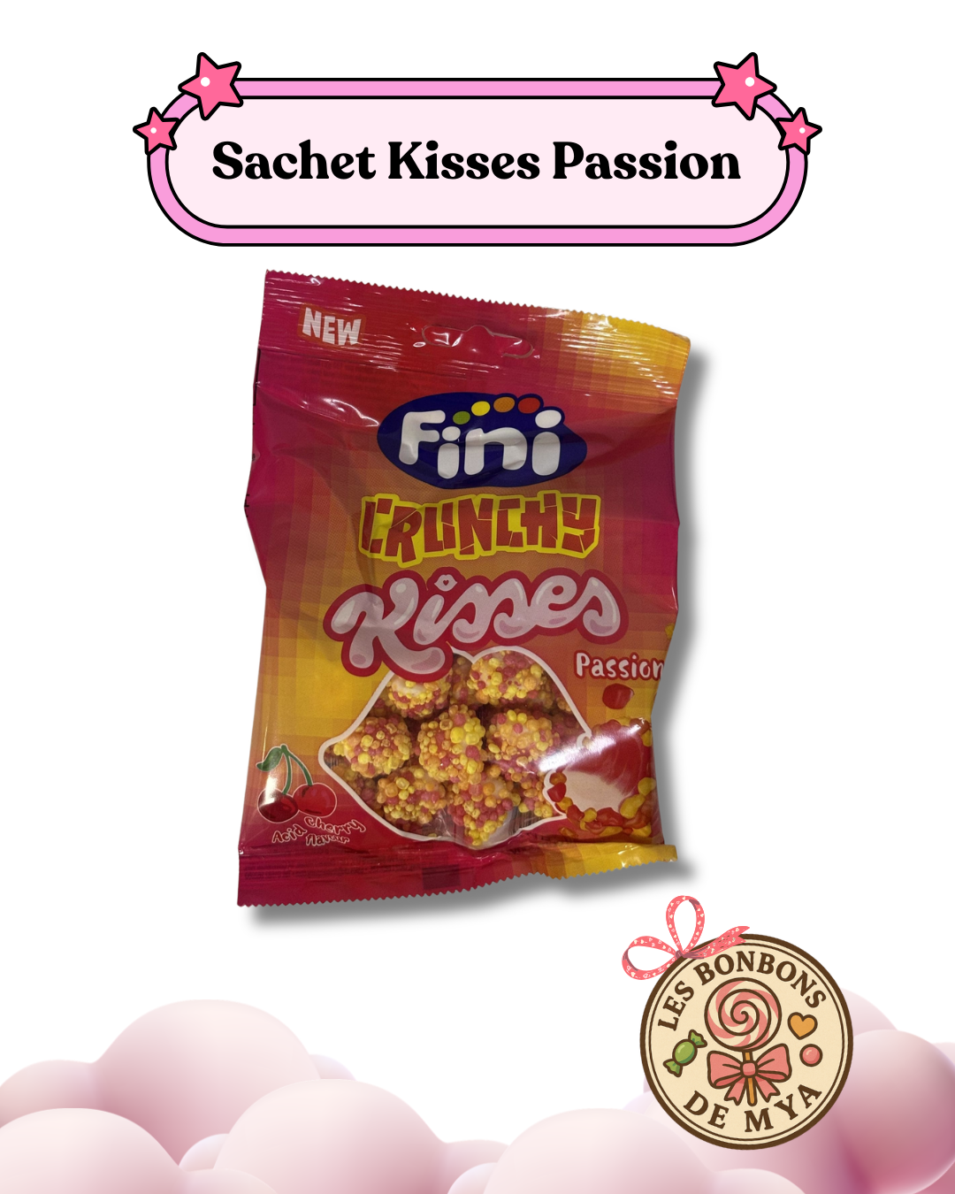 Sachet kisses goût passion