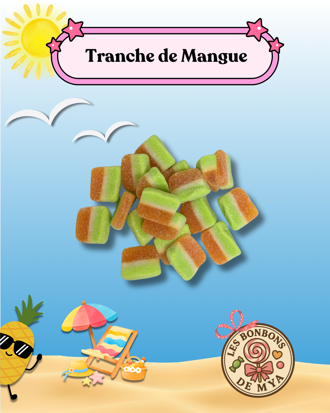 TRANCHES DE MANGUE